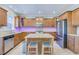 Modern kitchen with custom cabinets, granite countertops, and stainless steel appliances at 196 Fair Sailing Rd # 25, Mount Pleasant, SC 29466