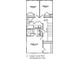 This floor plan shows the home's upper level, including the owner's suite, bedrooms, and bathrooms at 207 Abercom Place Dr, Moncks Corner, SC 29461