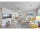Bright living room featuring stylish decor and an open concept living space at 208 Kentucky Dr, Ladson, SC 29456