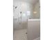 Contemporary walk-in shower featuring tiled walls, glass door, and modern fixtures at 2123 Boatwright Rd, Johns Island, SC 29455