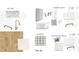 A collection of bathroom, kitchen, and laundry design options and finishes at 2225 Blue Bayou Blvd, Johns Island, SC 29455