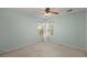 An empty bedroom provides a corner window for natural light at 228 Two Pond Loop, Ladson, SC 29456
