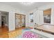 Versatile flex space featuring hardwood floors, natural light, and neutral wall colors at 2786 Parkers Landing Rd, Mount Pleasant, SC 29466