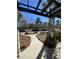 Picturesque view of a sidewalk leading to a community area with lush landscaping and ample parking at 2905 Sweetleaf Ln, Johns Island, SC 29455