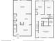 Detailed floor plan showcasing the layout of the two-story home with dimensions at 315 Flyway Rd, Goose Creek, SC 29445