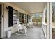 Cozy porch featuring rocking chairs and ample space for relaxation, perfect for enjoying the outdoors at 3589 Walter Dr, Johns Island, SC 29455