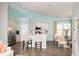 Bright and airy kitchen and dining area with stainless steel appliances and stylish seating at 478 Rowley Ln, Summerville, SC 29486