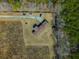 Overhead view of the property showing its layout, surroundings, and ample space in a serene setting at 516 & 508 Robnshers Pl, Ridgeville, SC 29472
