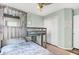 Bedroom featuring a wooden bunk bed, closet, ceiling fan, and pink rug at 1052 Whitlow Blvd, Summerville, SC 29483