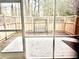 Relaxing screened patio with a swing, perfect for enjoying outdoor living at 11 Rudwick Cir, Goose Creek, SC 29445