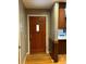 Entryway featuring hardwood floors and a solid wood door at 125 Azalea Dr, Summerville, SC 29485