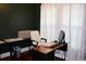 Modern home office with white chair, sleek desk, and neutral accents at 2008 Cosgrove Ave, North Charleston, SC 29405