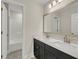 Bathroom with double vanity and elegant mirrors at 304 O'Malley Dr, Summerville, SC 29483