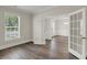 Bright office space featuring hardwood floors, double doors and natural light at 304 O'Malley Dr, Summerville, SC 29483