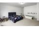 Bedroom featuring carpet, a bed, Paw Patrol decals, and a play table at 4875 Carnoustie Ct, Summerville, SC 29485