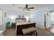 Charming bedroom featuring a plush bed, coastal-themed decor, and soft lighting at 524 Cobby Creek Ln, Seabrook Island, SC 29455