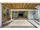 Covered carport featuring ample parking space, storage, and easy access, blending practicality with coastal charm at 524 Cobby Creek Ln, Seabrook Island, SC 29455