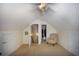 Spacious bonus room with a ceiling fan and access to an attic, closet and crawl space at 109 Presidio Bnd, Summerville, SC 29483