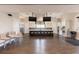 A gourmet kitchen featuring stainless steel appliances and a large island with bar seating at 115 Bluff Isle Ct, Summerville, SC 29486