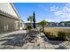 Outdoor patio with furniture offering views of a pond, manicured landscaping, and other neighborhood homes at 115 Bluff Isle Ct, Summerville, SC 29486
