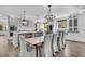 Spacious kitchen and dining area featuring modern appliances and ample seating at 129 Sparrow Dr, Isle of Palms, SC 29451