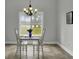 Cozy dining area with traditional chandelier and a view to the outside at 1721 Pimlico Blvd, Moncks Corner, SC 29461