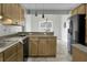 Modern kitchen with stainless steel appliances and ample counter space for culinary creations at 1721 Pimlico Blvd, Moncks Corner, SC 29461