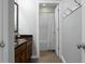 Bathroom with a double sink vanity and a bathtub/shower combo with white tile surround at 188 Donning Dr, Summerville, SC 29483