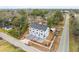 Aerial view of townhomes with a neighborhood and street surround at 2191 Helm Ave, North Charleston, SC 29405