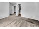 A carpeted bedroom opens to the hallway and bathroom at 246 Spencer Cir, Summerville, SC 29485