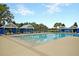 Stunning pool with several shaded seating areas, perfect for enjoying a resort-style experience at 331 Weston Hall Dr, Summerville, SC 29483