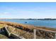 Scenic water view from condo overlooking tranquil bay and distant bridge at 46 Mariners Cay Dr, Folly Beach, SC 29439