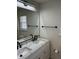 Modern bathroom featuring double sinks, an oversized mirror and modern fixtures at 5082 Westview St, North Charleston, SC 29418