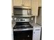 Modern kitchen featuring stainless steel appliances, granite countertops, and mosaic backsplash for a contemporary touch at 5082 Westview St, North Charleston, SC 29418