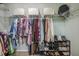 Walk-in closet featuring ample storage for shoes, clothes and accessories at 700 Daniel Ellis Dr # 13302, Charleston, SC 29412