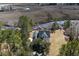 Beautiful aerial view of home showing proximity to water access and surrounding landscape at 7527 Ladys Secret Ln, Awendaw, SC 29429