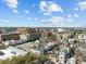 Beautiful aerial cityscape view with buildings, houses, and streets under a blue sky with clouds at 78 Nassau St, Charleston, SC 29403