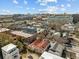 Expansive aerial view of the city, showcasing rooftops and neighborhood streets at 78 Nassau St, Charleston, SC 29403