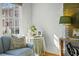 Cozy living room features natural light from large window, complemented by stylish decor for cozy atmosphere at 78 Nassau St, Charleston, SC 29403
