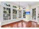 Dining room featuring lots of windows with backyard view and adjacent TV at 87 Dungannon Hall, Kiawah Island, SC 29455