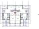 Main level floor plan of a duplex with open living space including a garage and kitchen at 9 Wilderness Trl # B, North Charleston, SC 29418