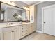 Bathroom featuring double vanity, granite countertop, and ample storage at 914 Tupelo Bay Dr, Mount Pleasant, SC 29464