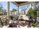 Relaxing covered porch with comfortable outdoor seating at 914 Tupelo Bay Dr, Mount Pleasant, SC 29464