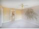 Bedroom with carpet, ceiling fan, and adjoining bathroom at 1051 Wayfarer Ln, Charleston, SC 29412