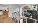 Spacious home office featuring a decorative fireplace and bright natural light at 108 Gambels Ln, Summerville, SC 29485