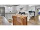 Efficient kitchen layout with updated appliances and a cozy breakfast nook at 108 Gambels Ln, Summerville, SC 29485
