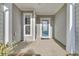 Inviting front entrance featuring a stylish door and a charming, covered porch for relaxing with guests at 116 Ivy Terrace Rd, Summerville, SC 29486