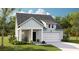 Charming single-Gathering home showcasing manicured lawn, inviting entrance, and attached garage for convenient parking and storage at 118 Threaded Fern St, Summerville, SC 29485