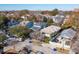 Aerial view of home with the property highlighted, showing its location in the neighborhood at 12 Poplar St, Charleston, SC 29403