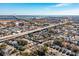 Sweeping aerial view of the city with the neighborhood highlighted, showing location and skyline at 12 Poplar St, Charleston, SC 29403